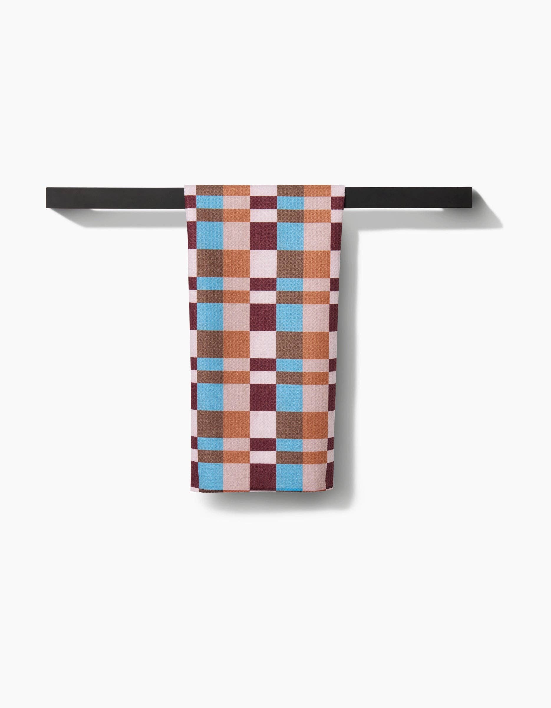 Tea Towel - Cozy Day Checkers