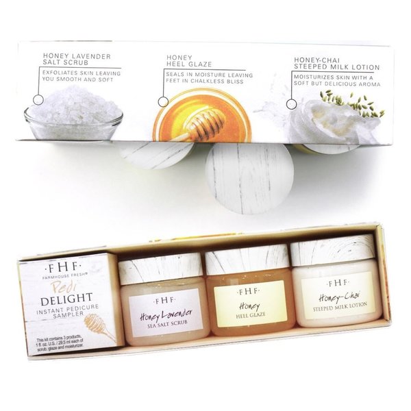 PEDI DELIGHT INSTANT PEDICURE SAMPLER