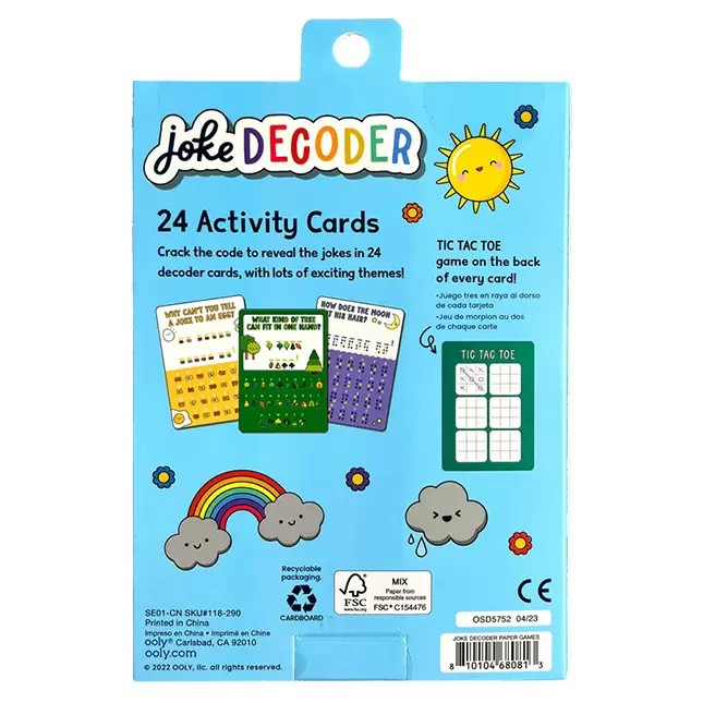 Joke Decoder Activity Cards