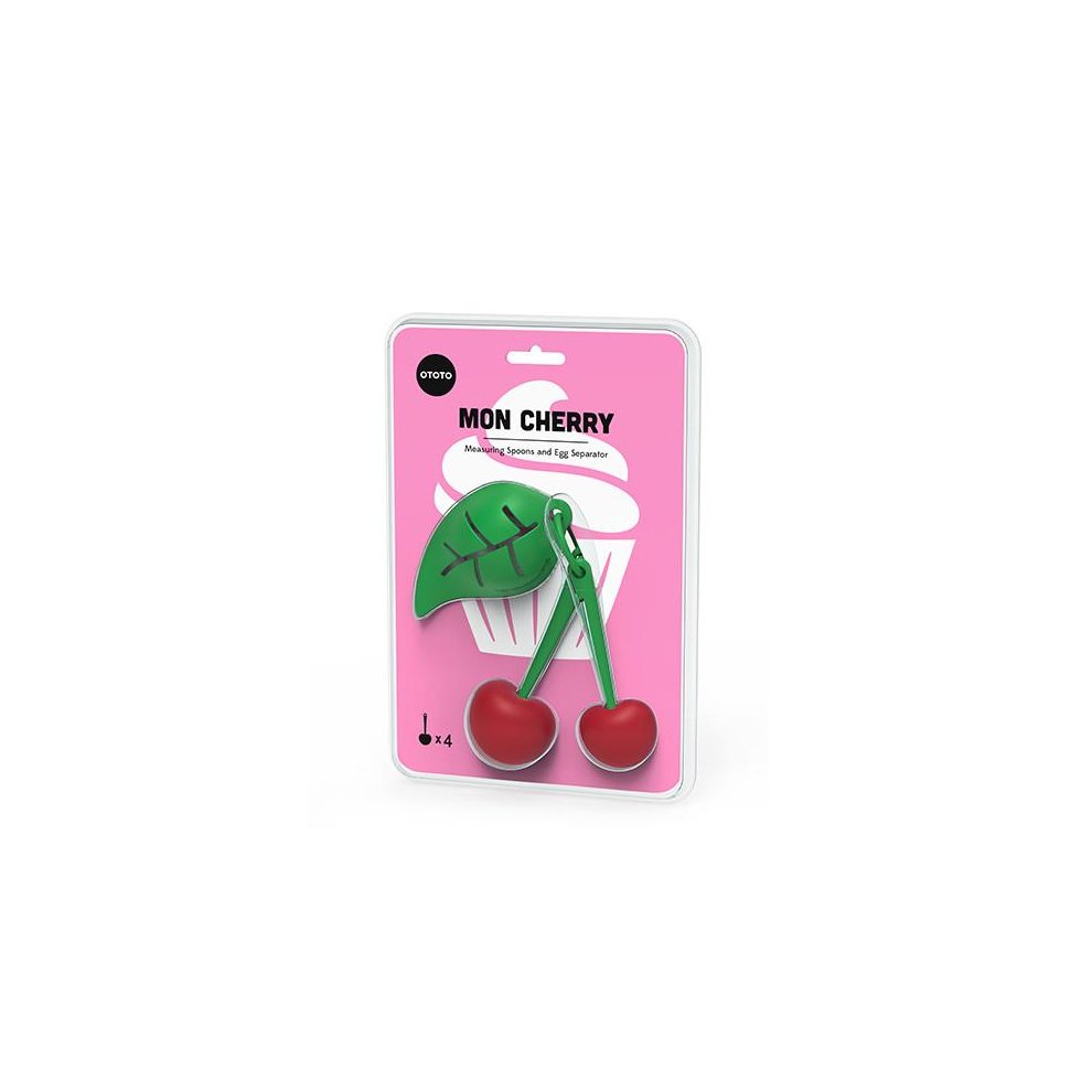 Mon Cherry: Measuring Spoons & Egg Separator