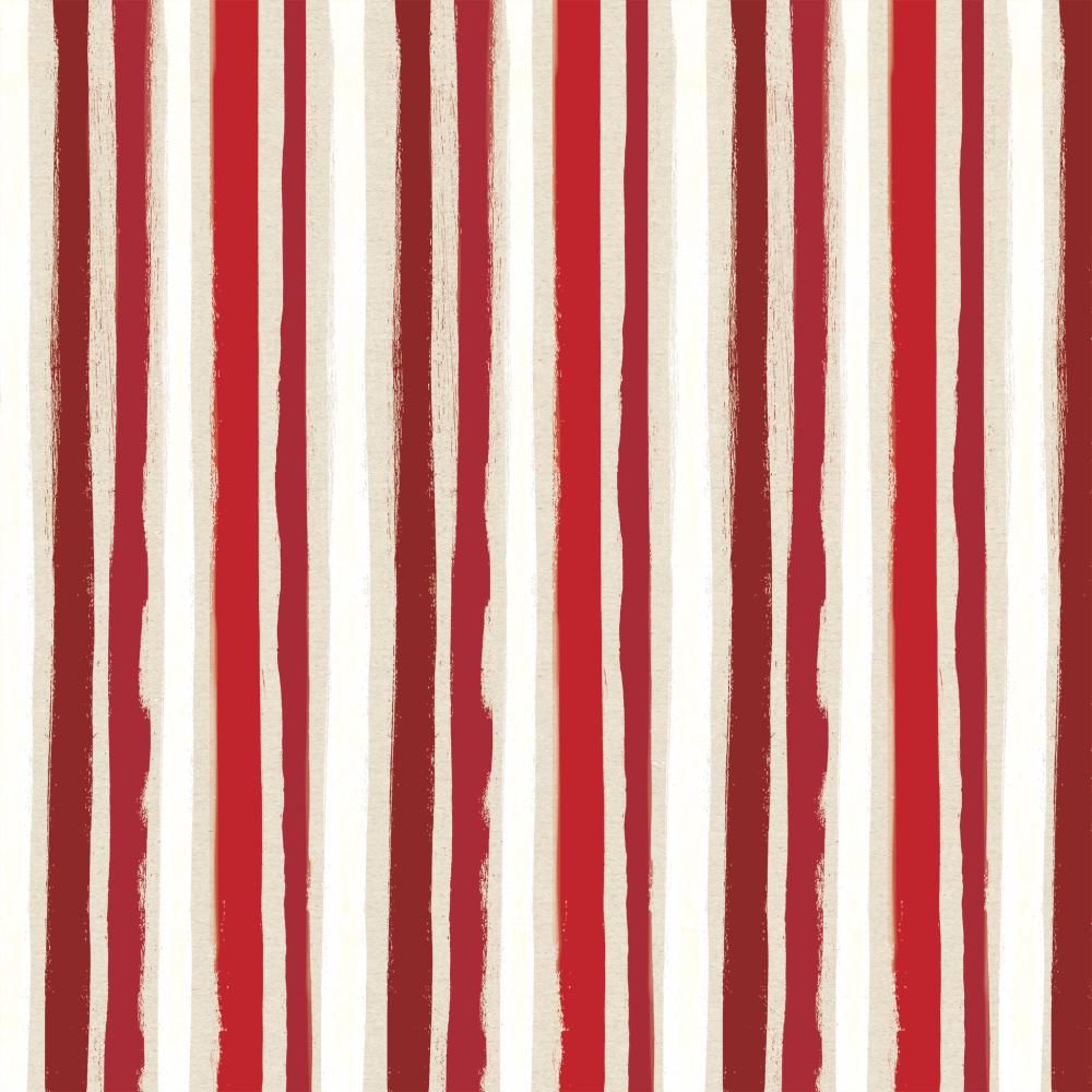 Luncheon Napkin - La Linea Red