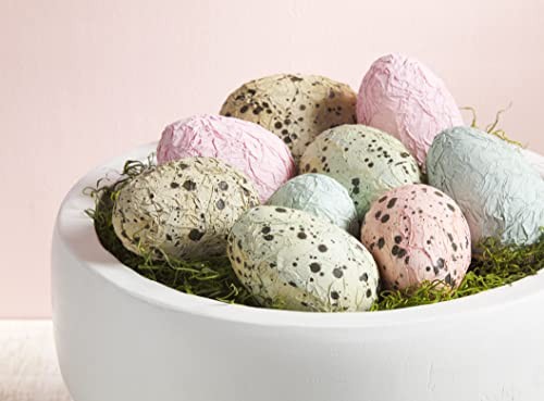 Pink Paper Mache Egg