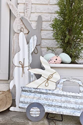 Blue Paper Mache Egg