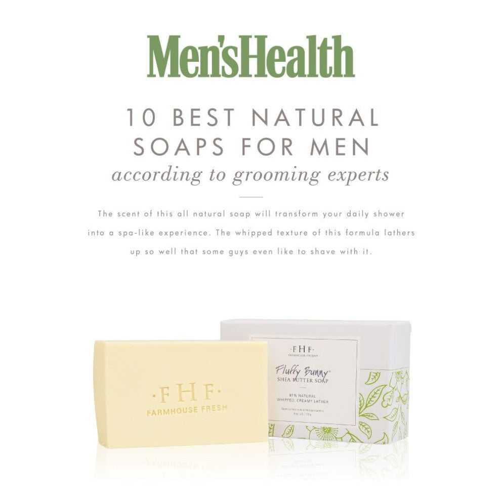 FLUFFY BUNNY SHEA BUTTER SOAP BOXED