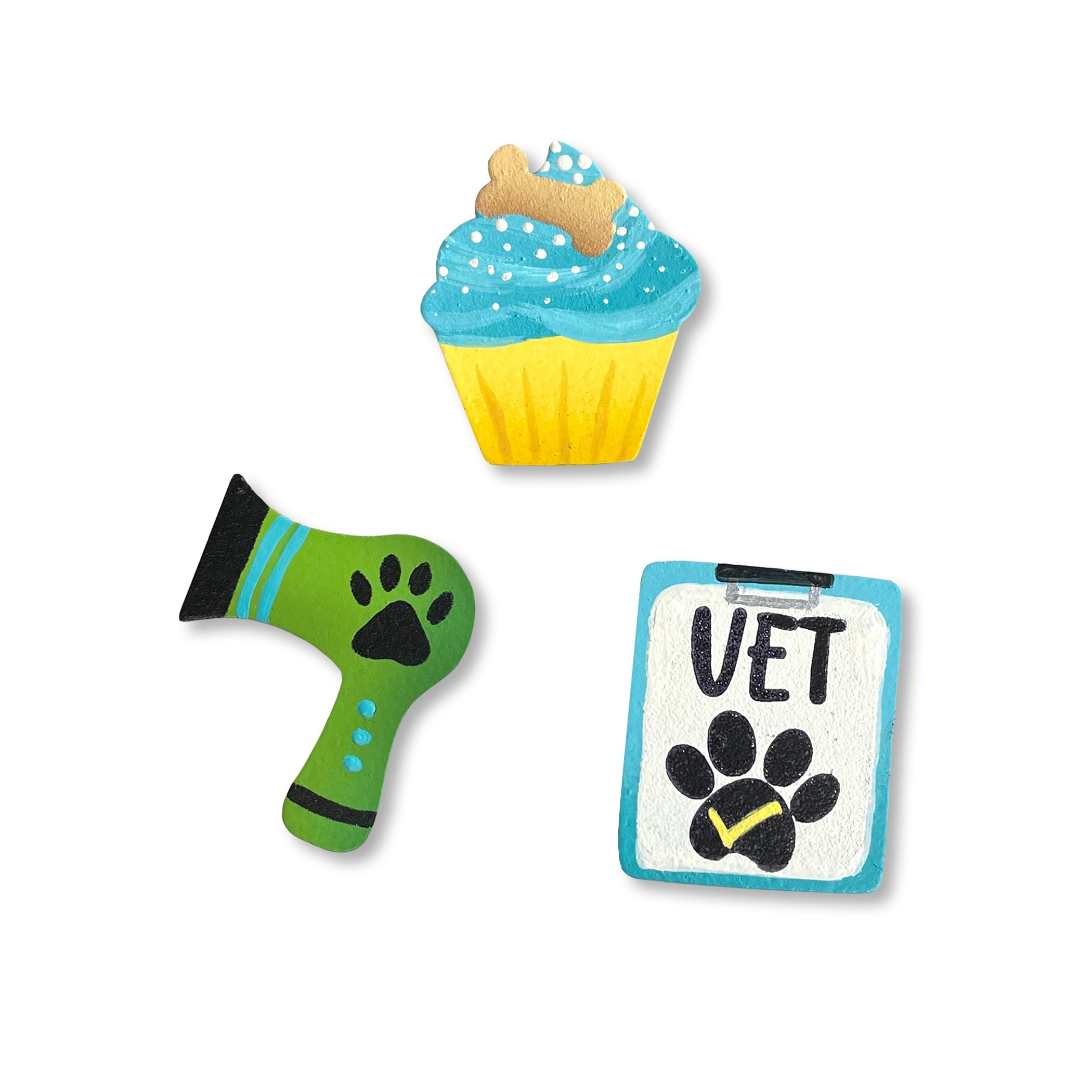 PET CALENDAR MAGNETS SET OF 3
