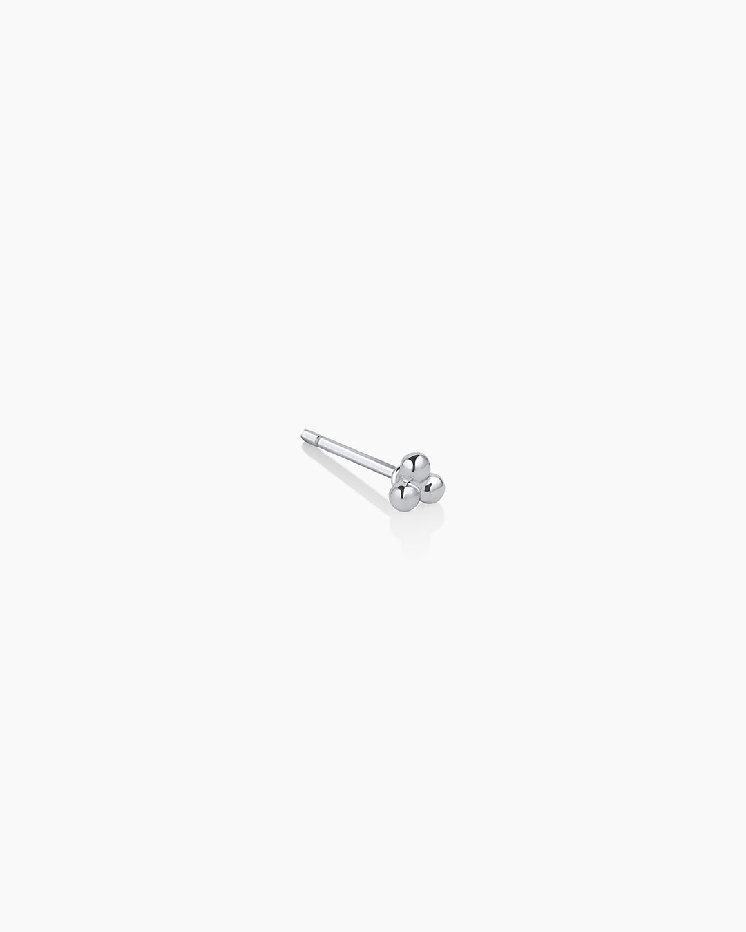 Bali Stud (rhodium)