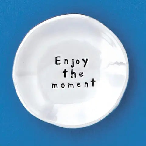 Enjoy the Moment Small Charm Bowl
