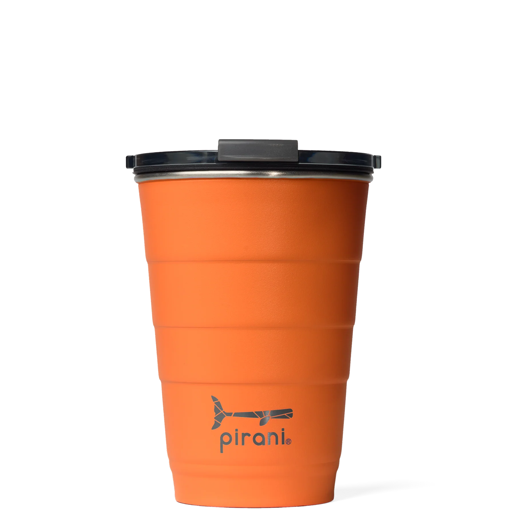 Solar Orange 16 oz Stainless Steel Insulated Tumbler
