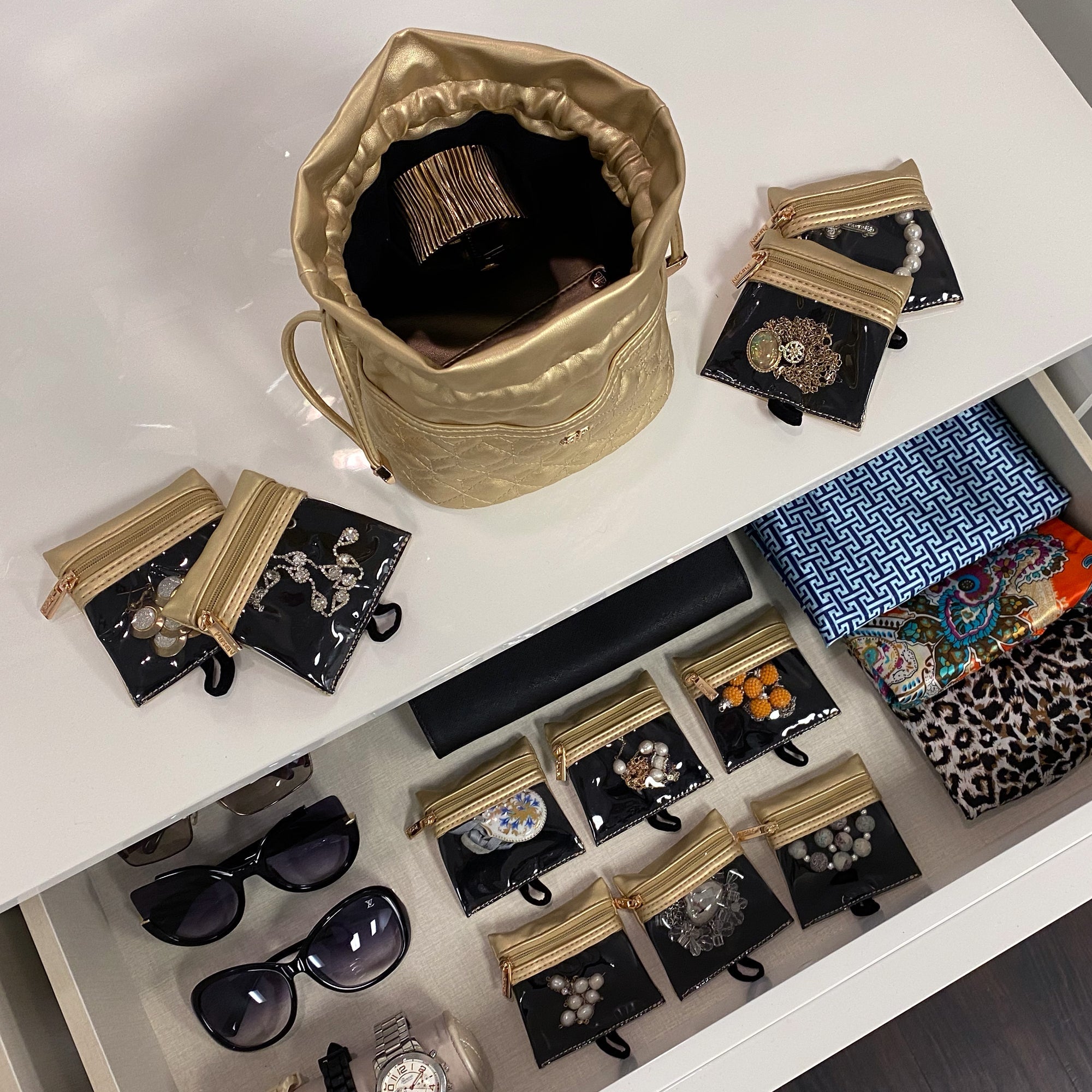 Ultra Jewelry Case - Gold