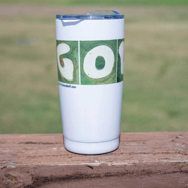 GOLF White Drink Tumbler 20 oz