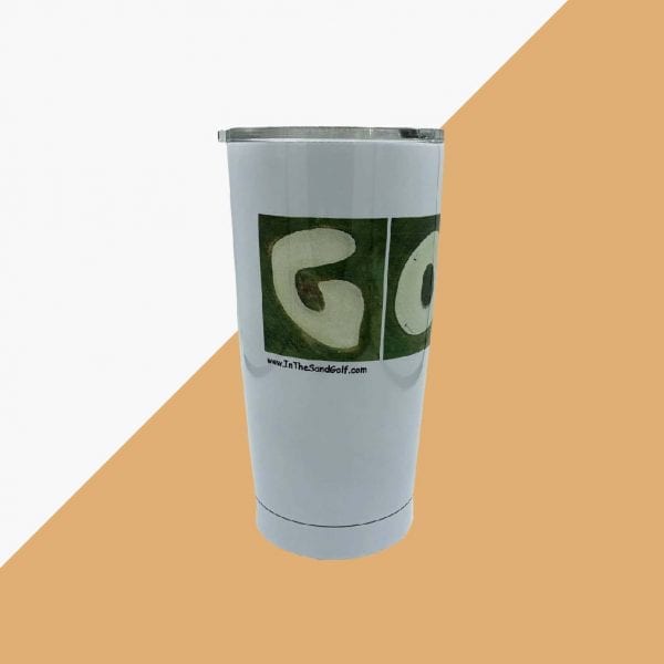 GOLF White Drink Tumbler 20 oz