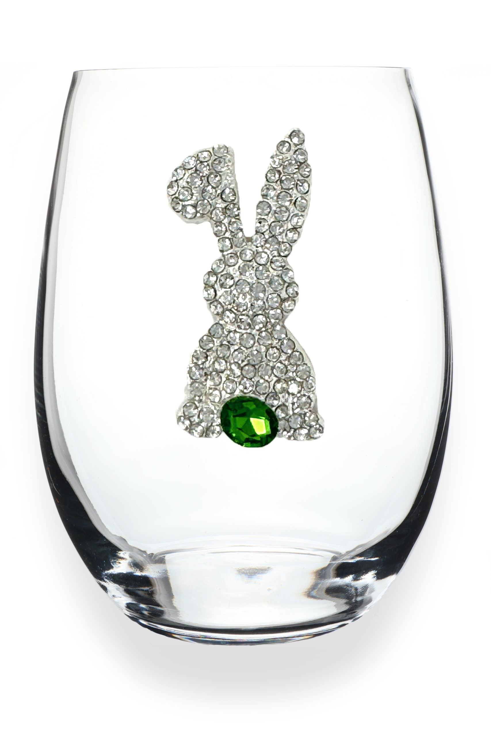 Bunny Stemless Wine Glass