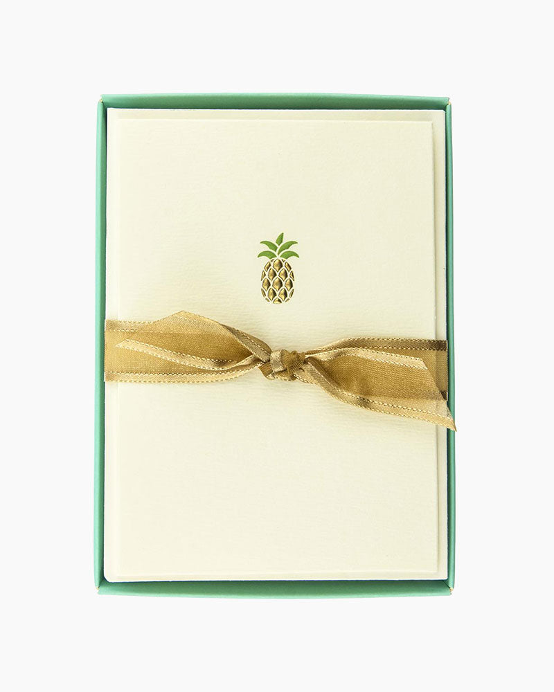 Pineapple Boxed Note Card Set