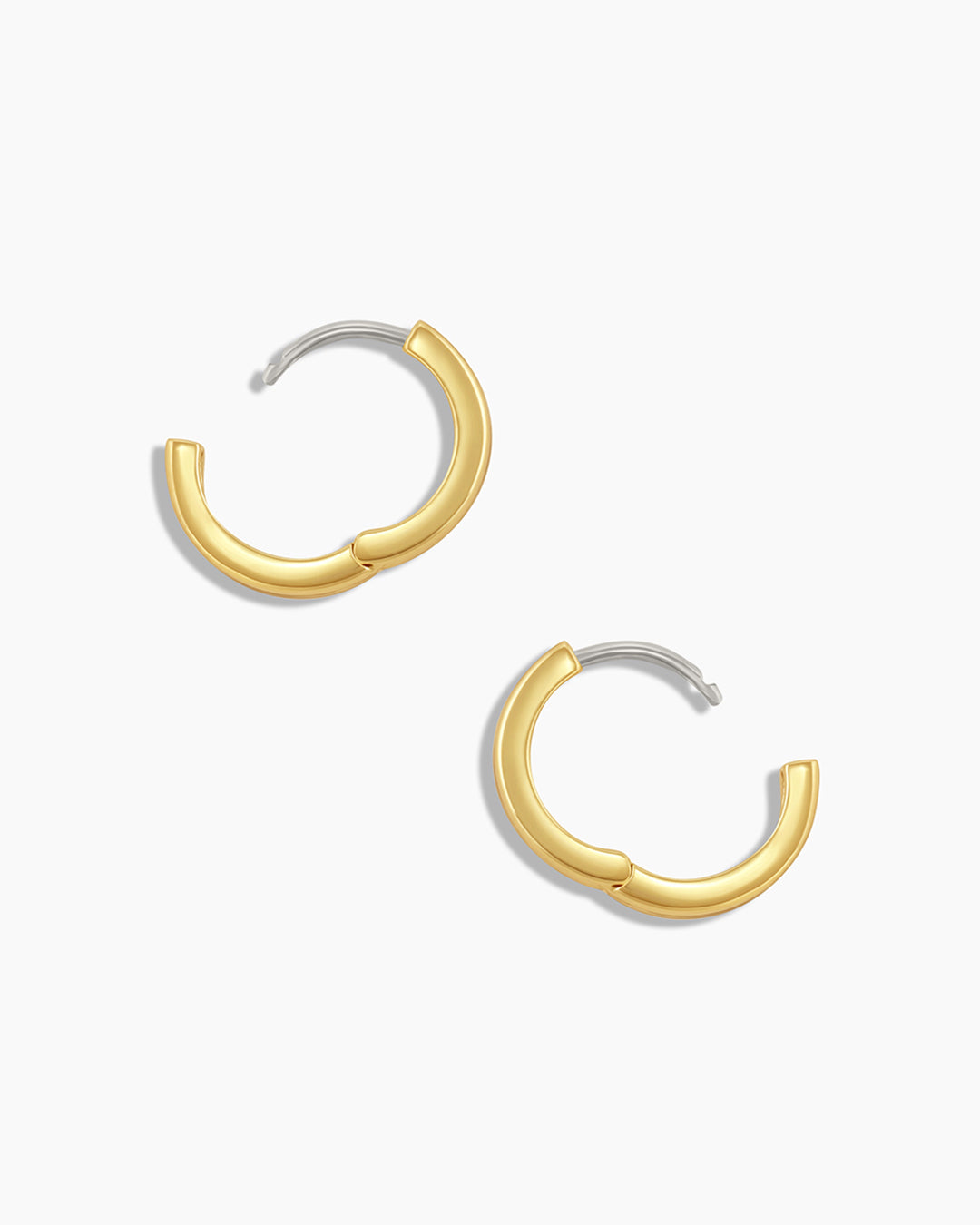 Reed Hoops - Gold (stainless steel post)