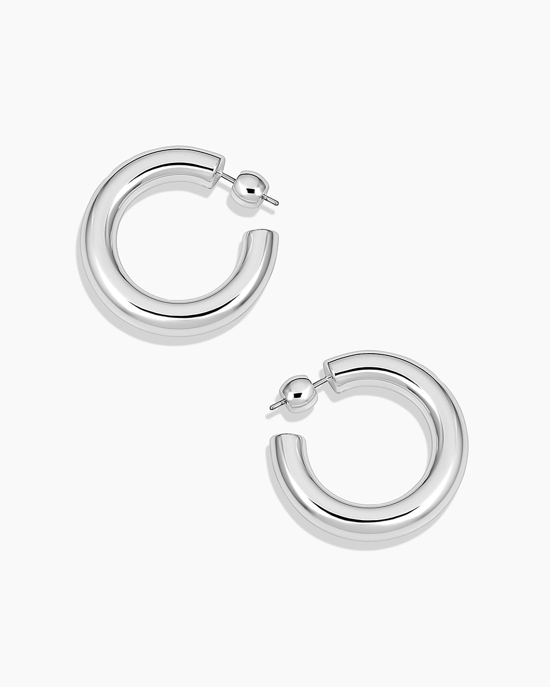 LOU STATEMENT HOOPS SILVER