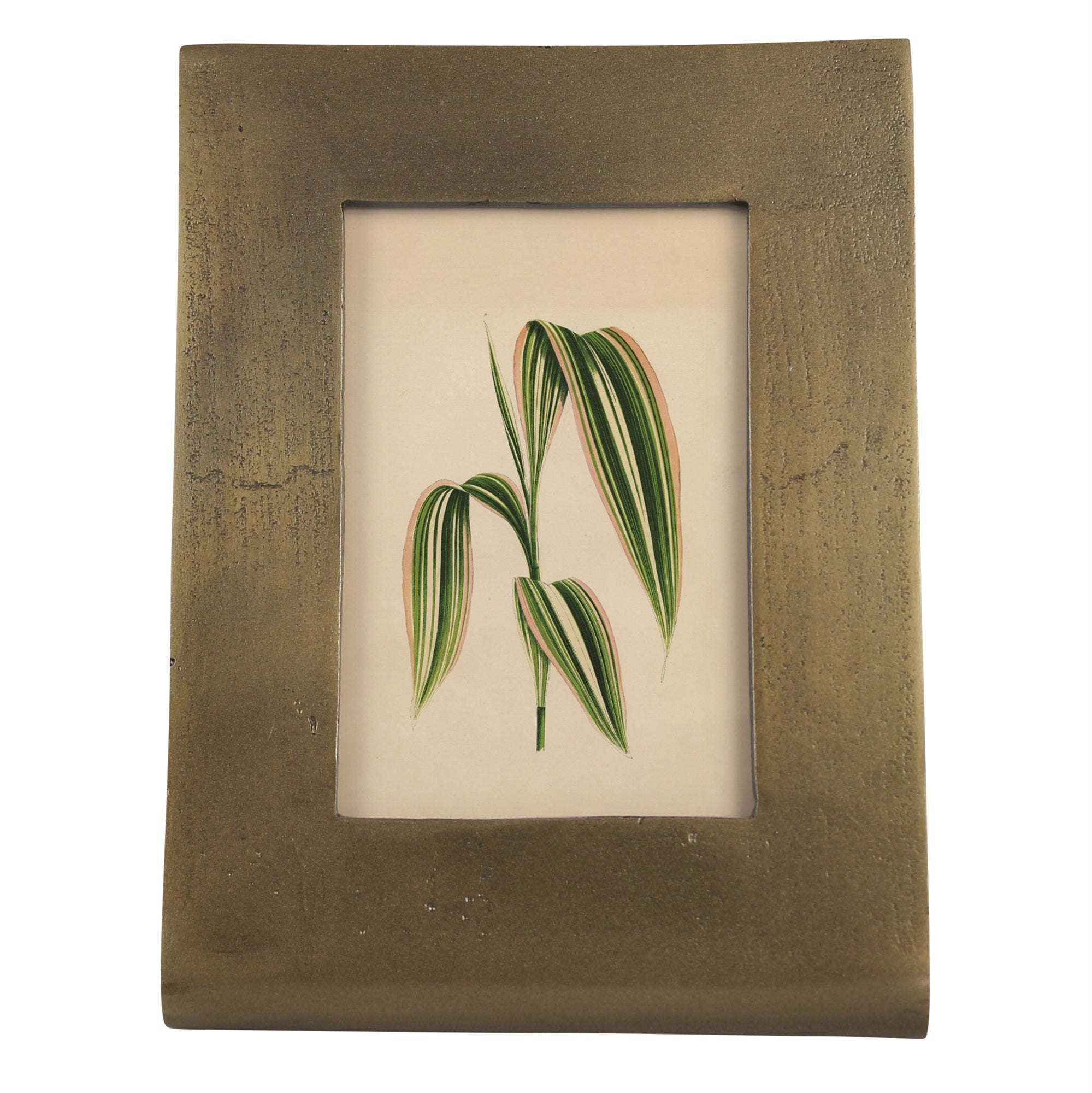 BRASS PICTURE FRAME-VERTICAL 4X6