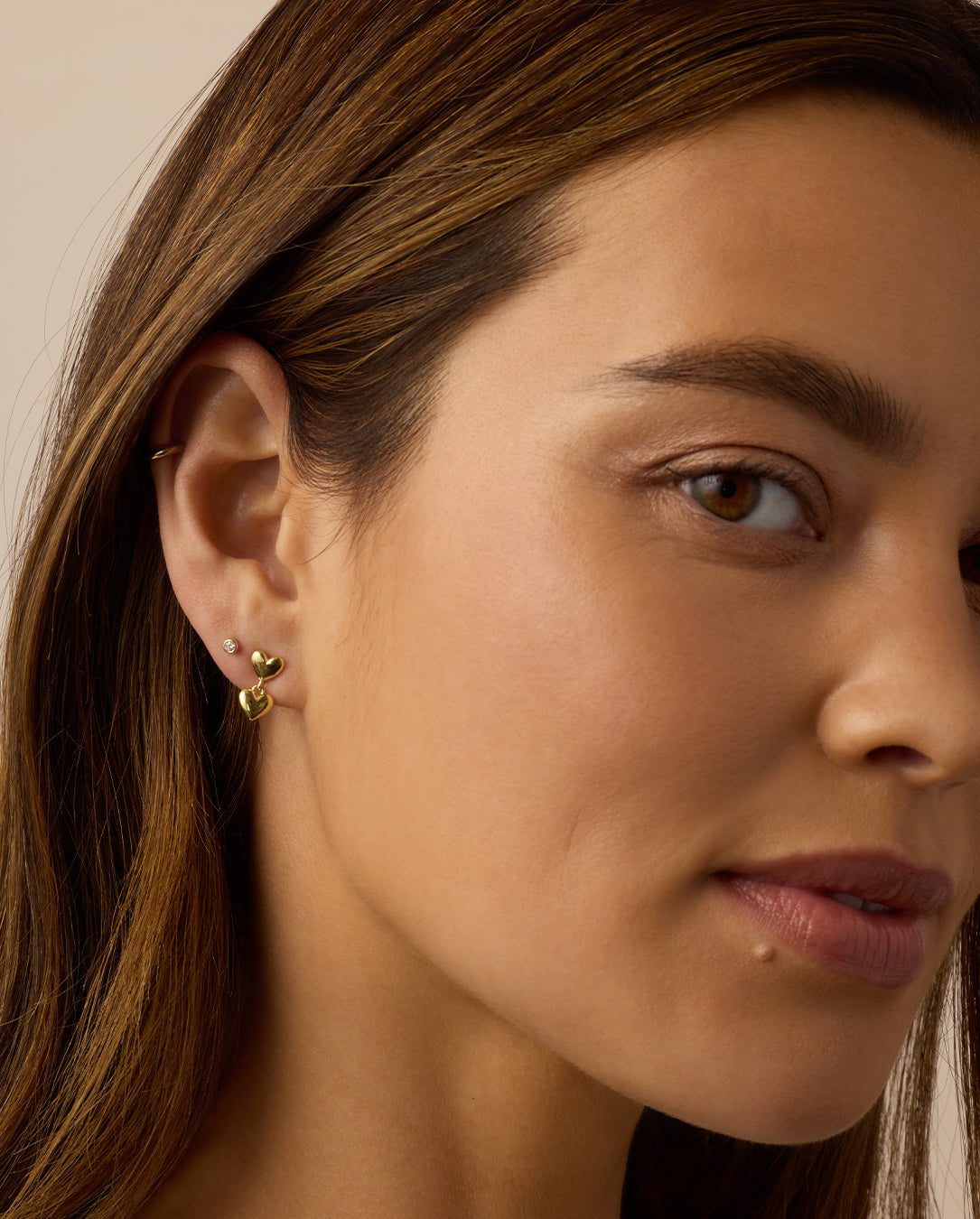 Amour Earrings - Gold