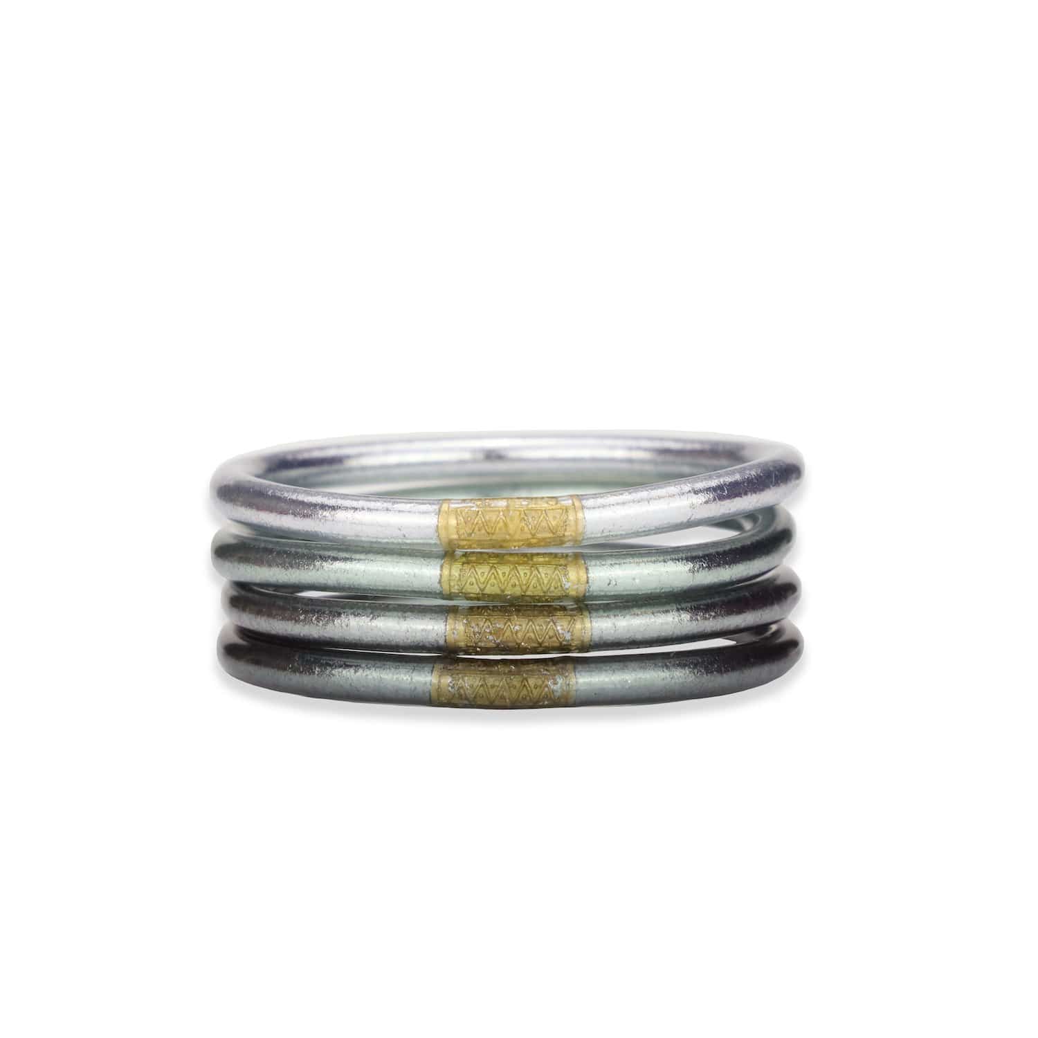 MOON ALL WEATHER BANGLES SMALL SET OF 4