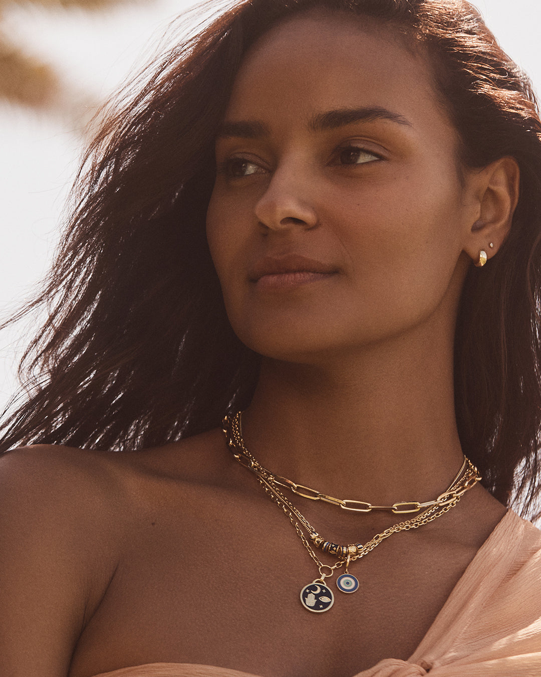 Good Vibrations Necklace (gold)