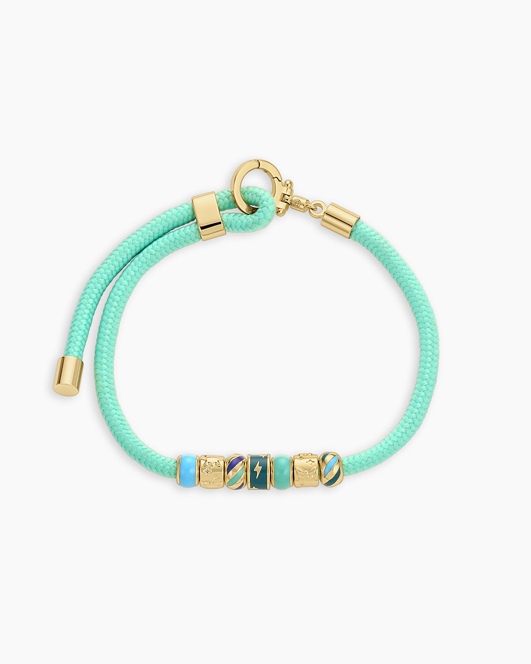 Lightning Strikes Paracord Bracelet (gold)