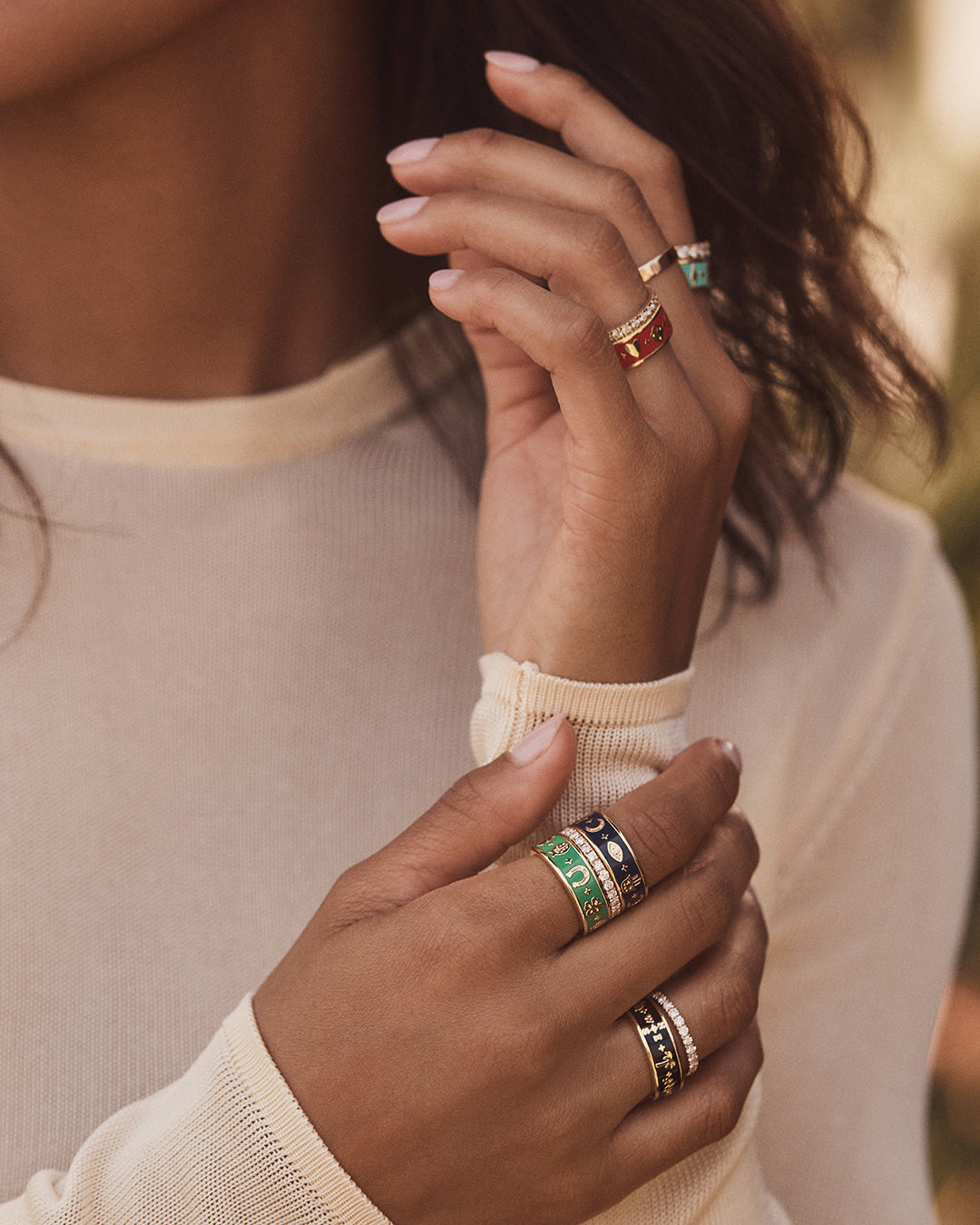 Good Vibrations Ring - size 8