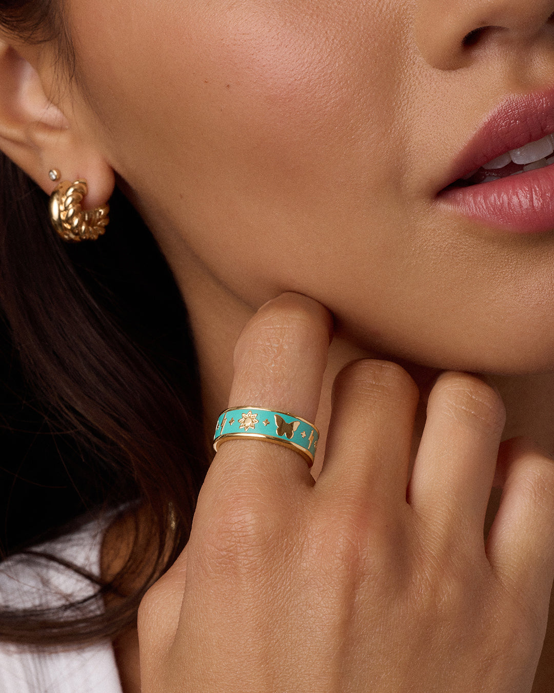 Lightning Strikes Ring - size 7