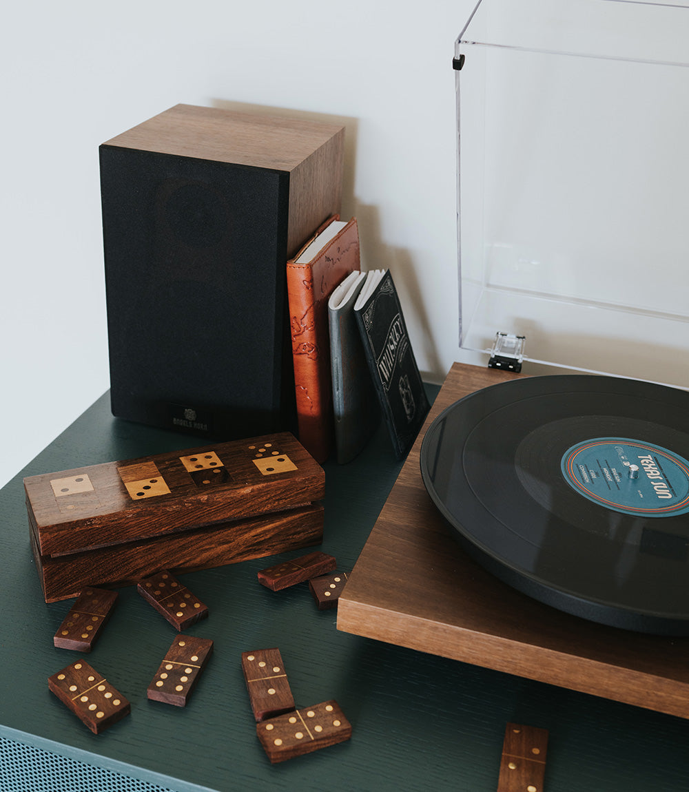Wooden Domino Set