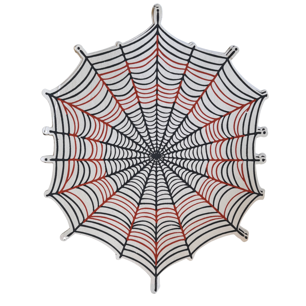 Paper Spider Web Placemats (set of 6)