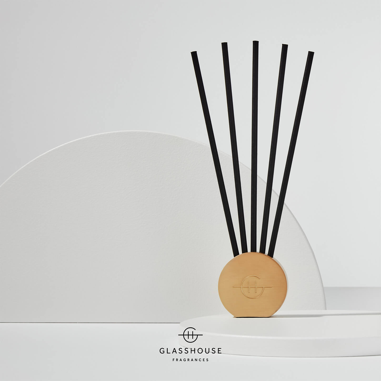 Scent Scene Metal Vessel - Gold