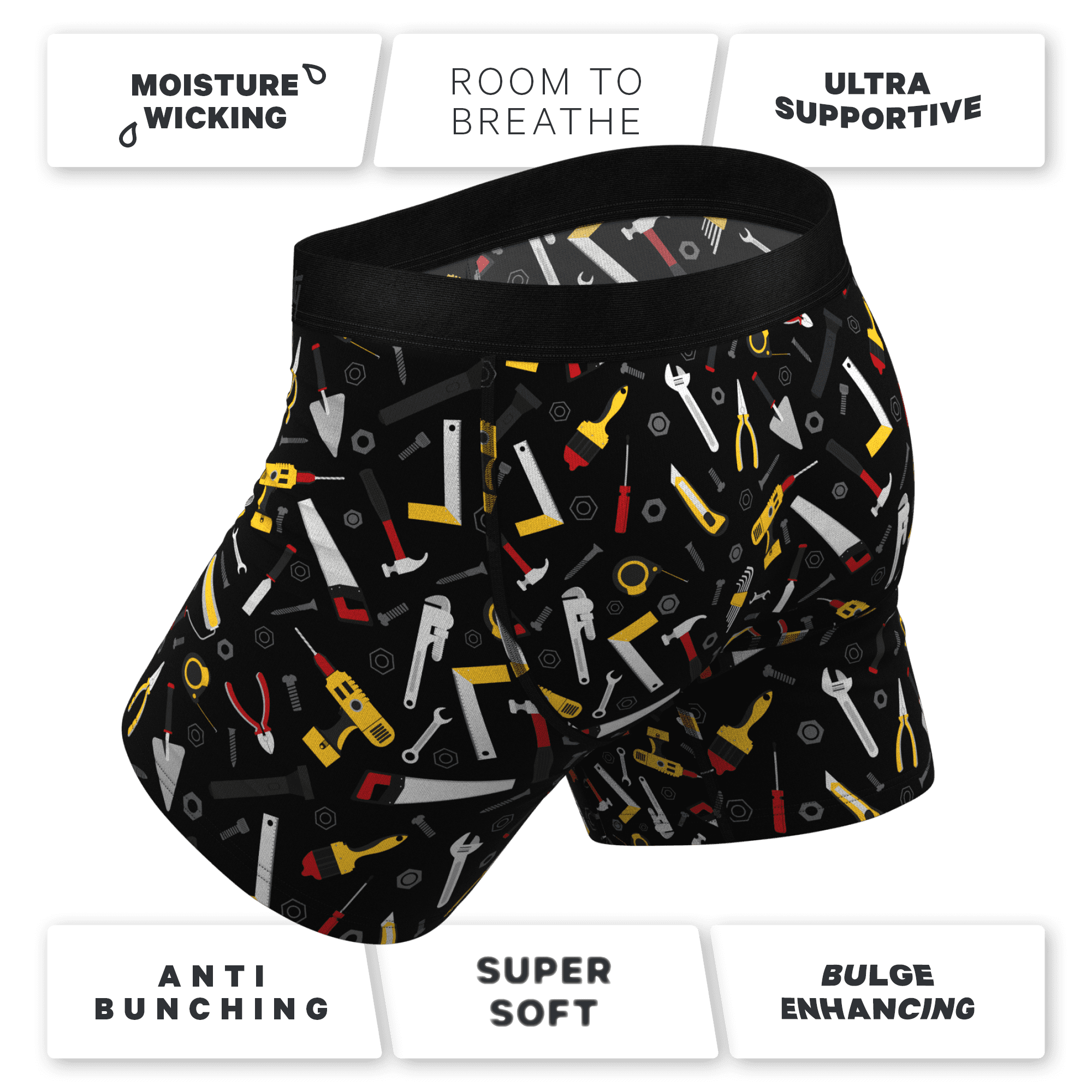 Ball Hammock Pouch Men's Underwear - The Tool Belt w/Fly - XL