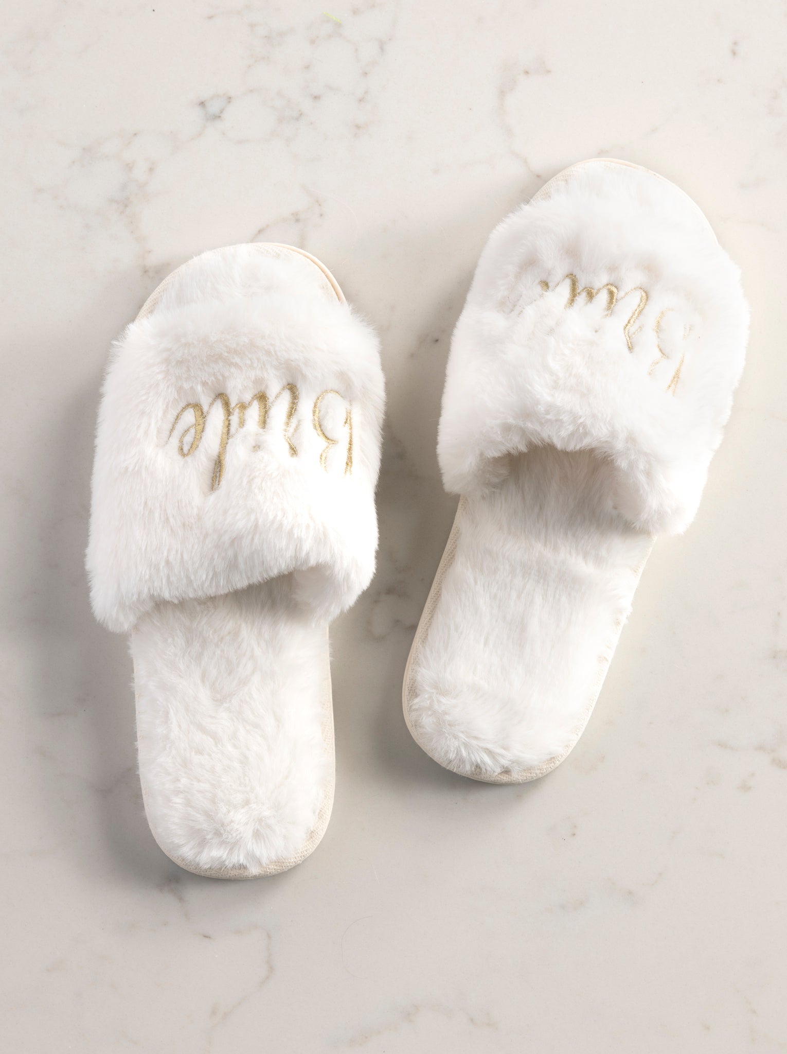 BRIDE SLIPPERS IVORY S/M