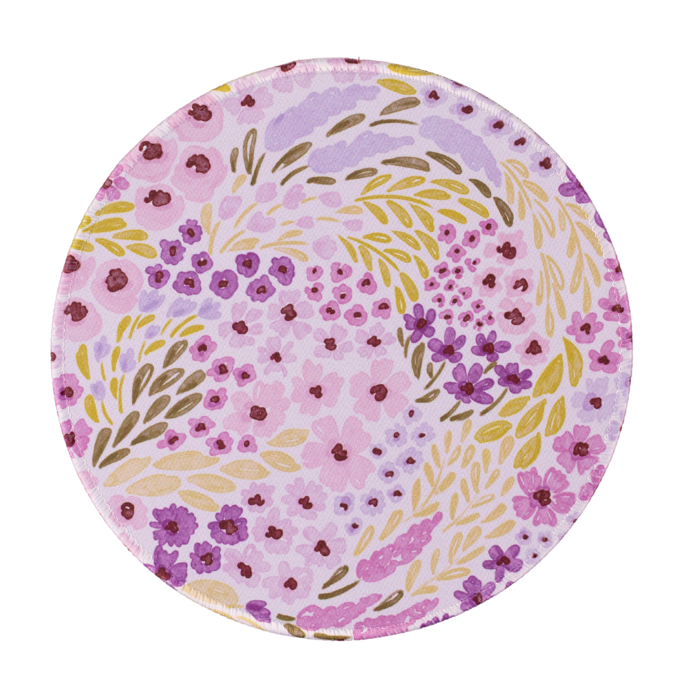 Lilac Floral Mousepad