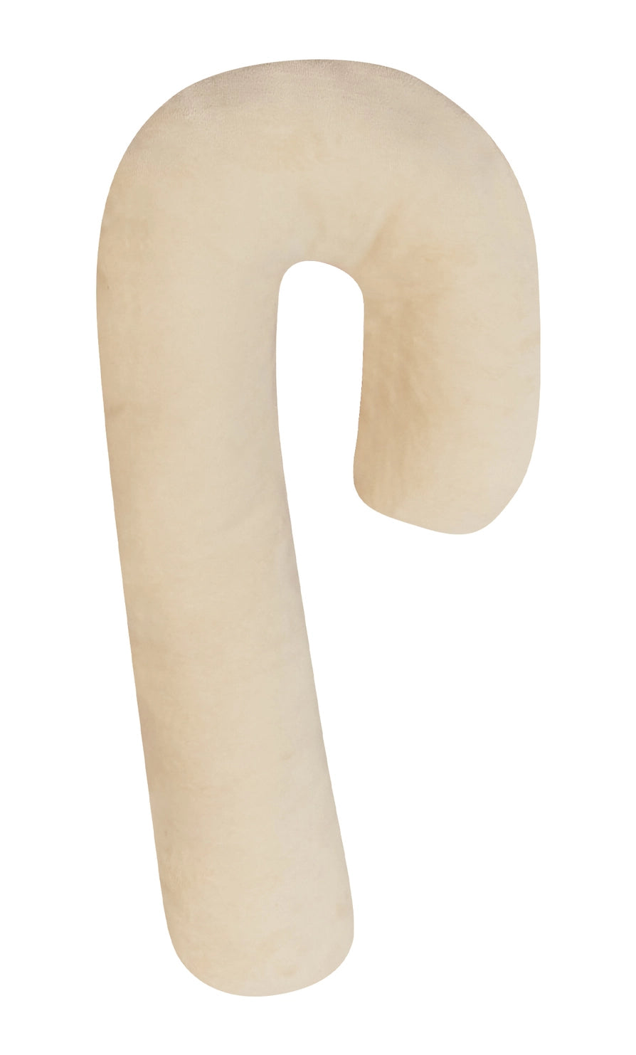 Shaped Candy Cane Pillow 9" x 16"
