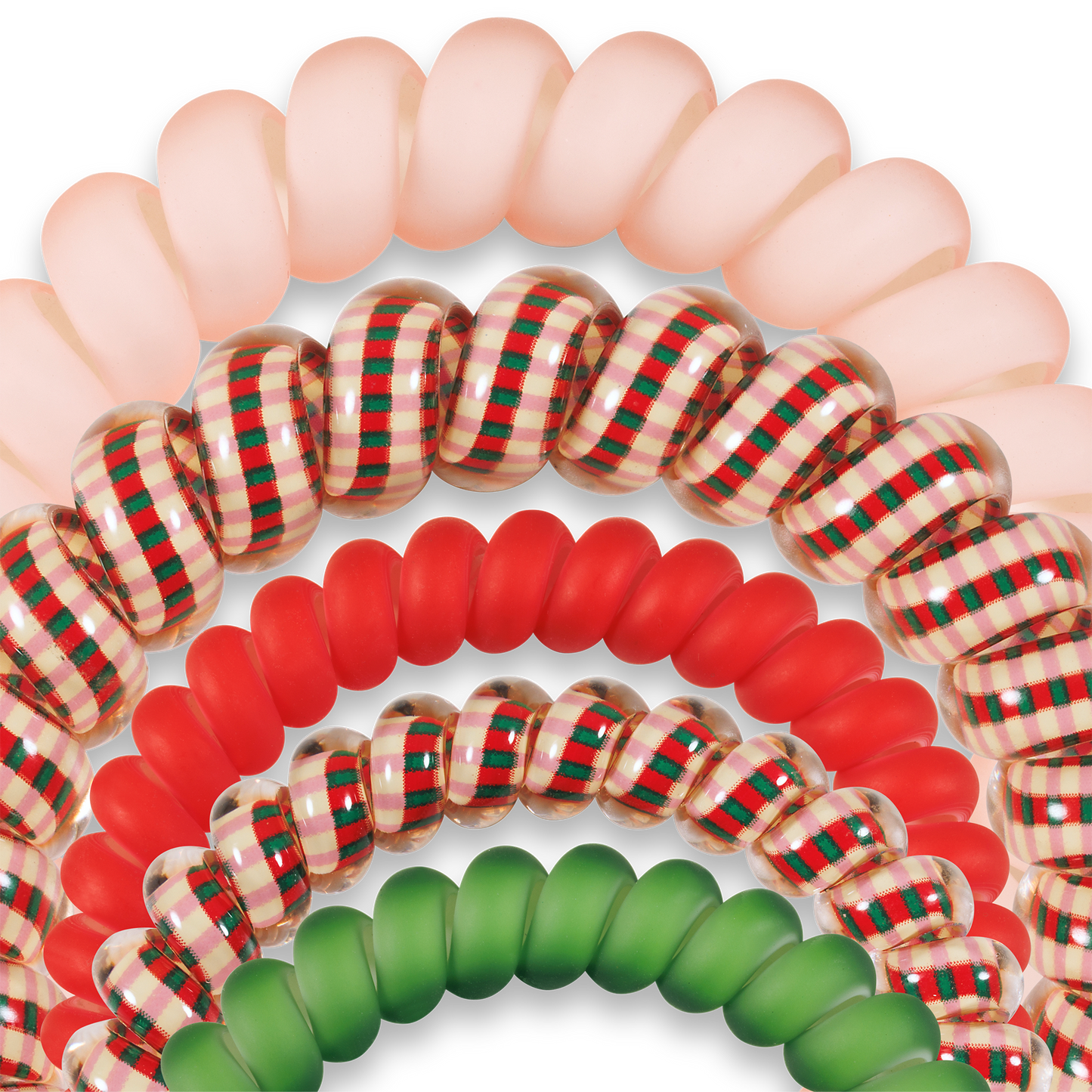 SPIRAL HAIR COILS-MIX-PACK-BETTER IN BOWS