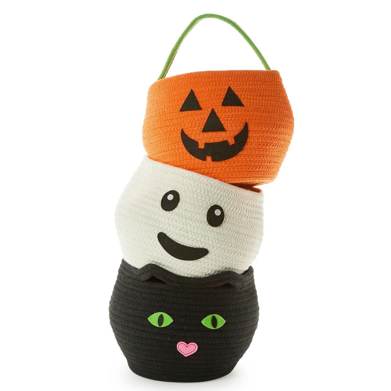 Halloween Cotton Rope Basket - Assorted Style