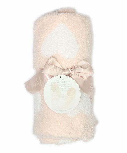 Cozy Chic Dream Receiving Blanket - Pink/White