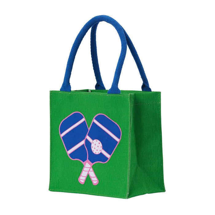 Pickleball Green Itsy Bitsy Green Tote