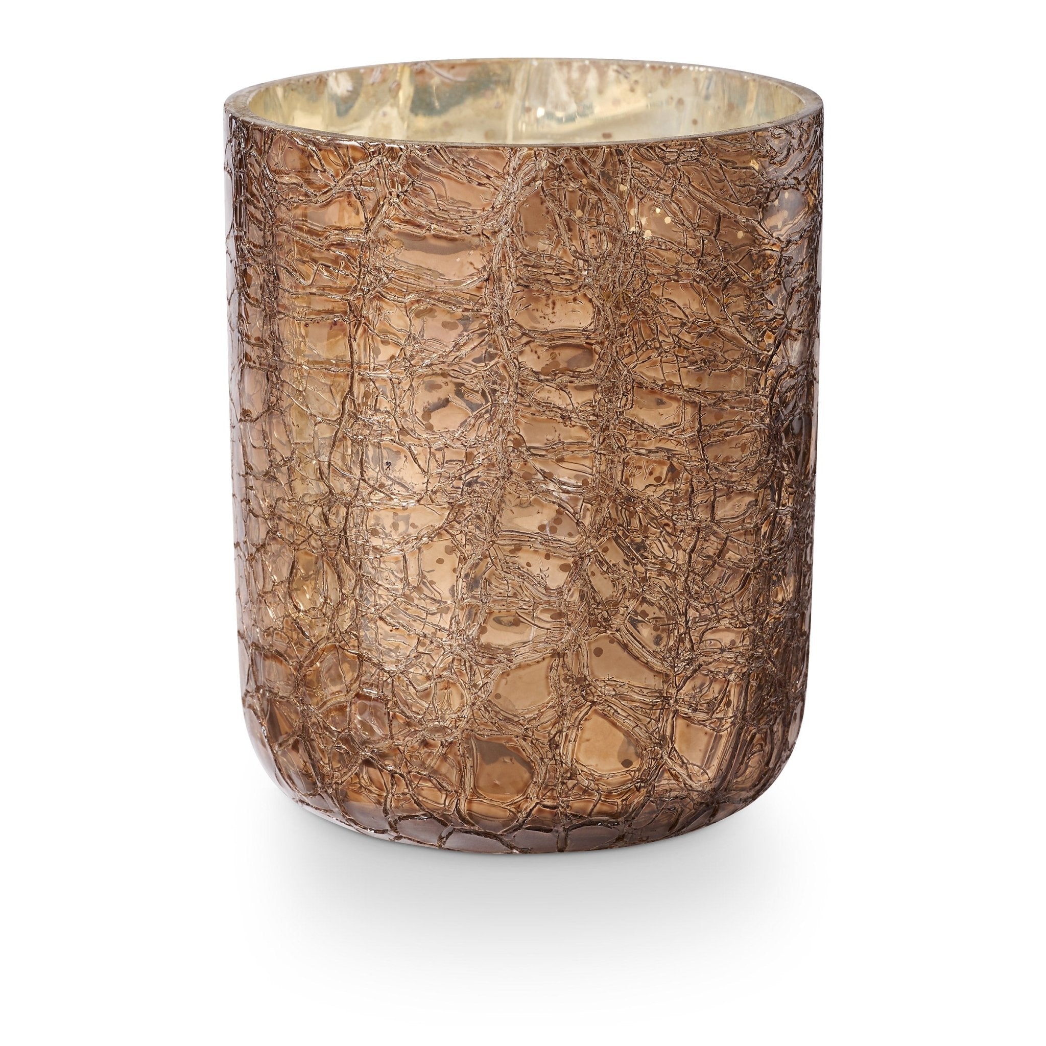 WOODFIRE SMALL BOXED CRACKLE GLASS CANDLE 8.3 OZ