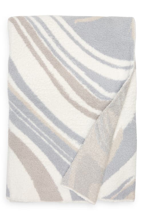 Cozy Chic Marbled Blanket - Ocean Multi