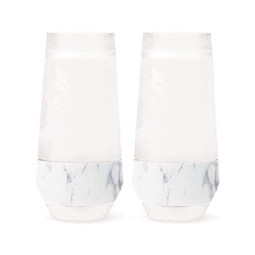 Champagne Freeze in Marble (set of 2)