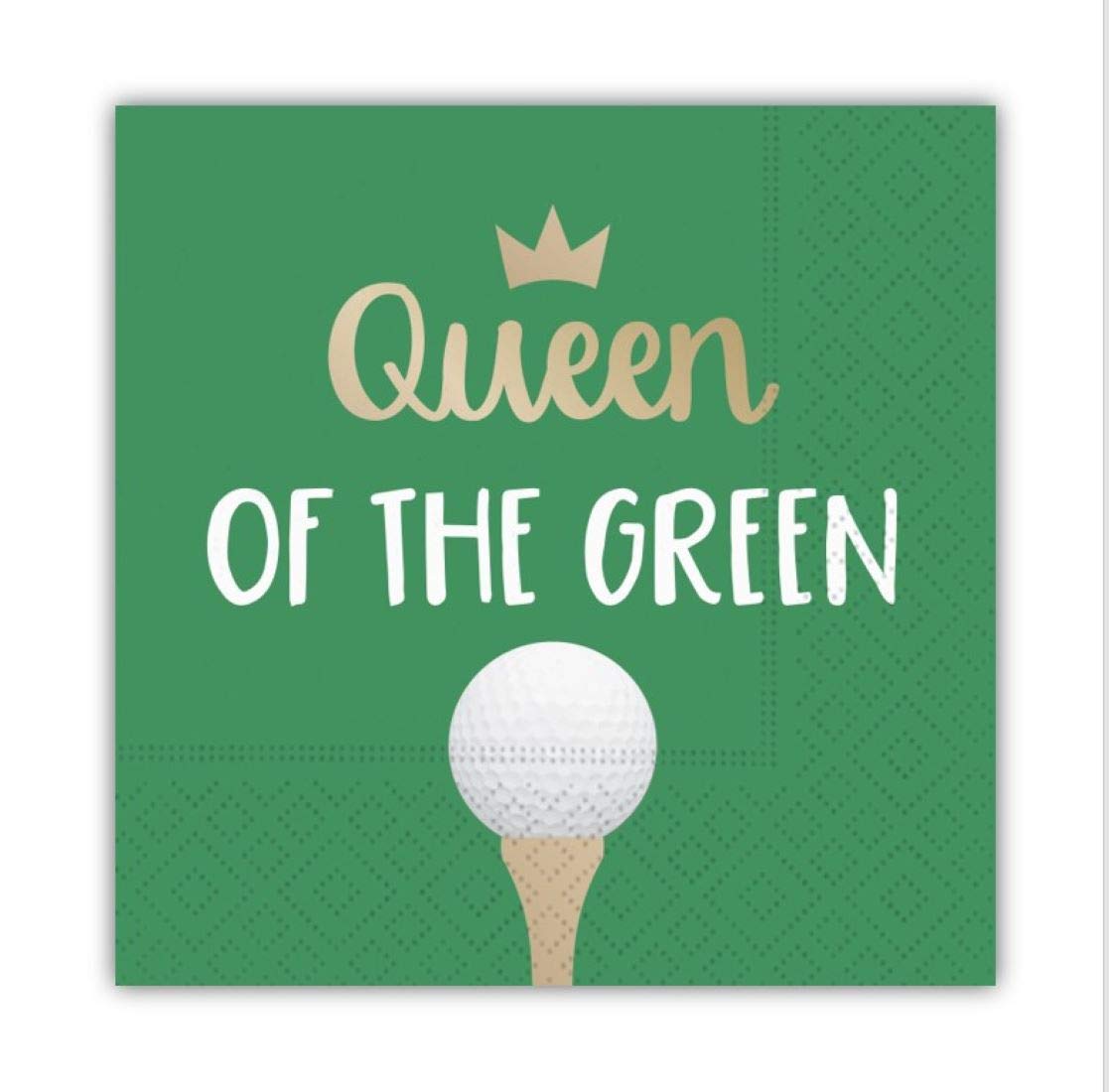 Beverage Napkin - Queen of the Green