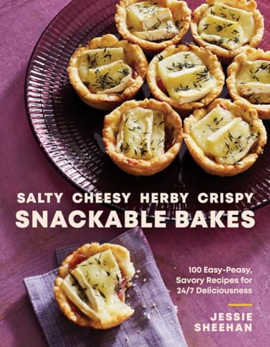SALTY CHEESY HERBY CRISPY SNACKABLE BAKES-COOKBOOK