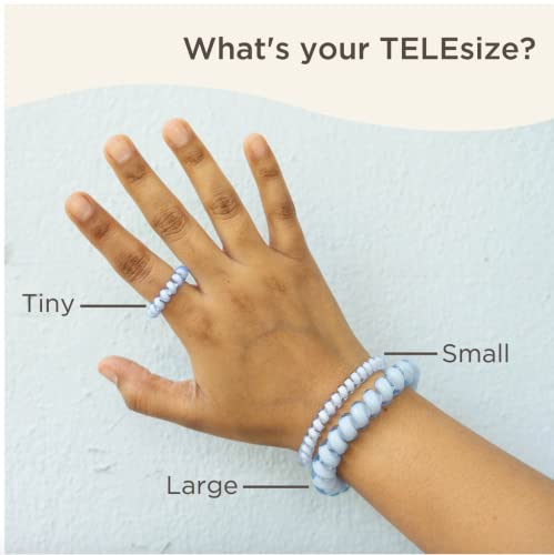 Washed Denim - Tiny Teleties