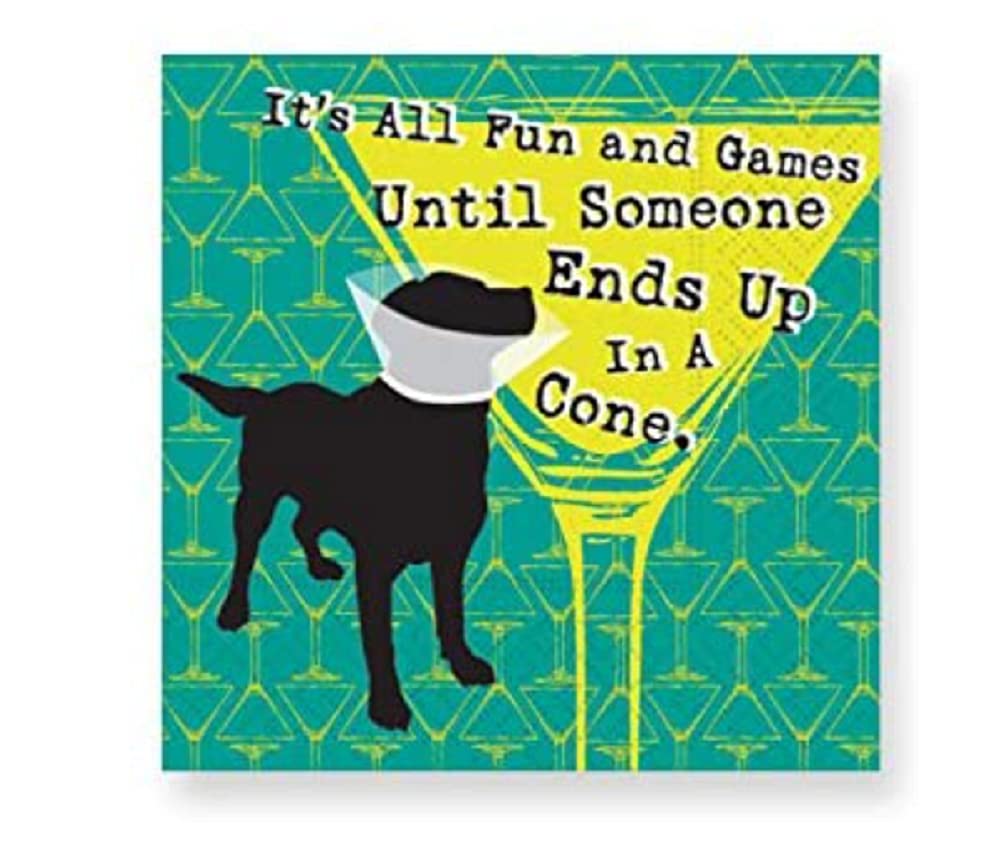 Beverage Napkin - All Fun and Games