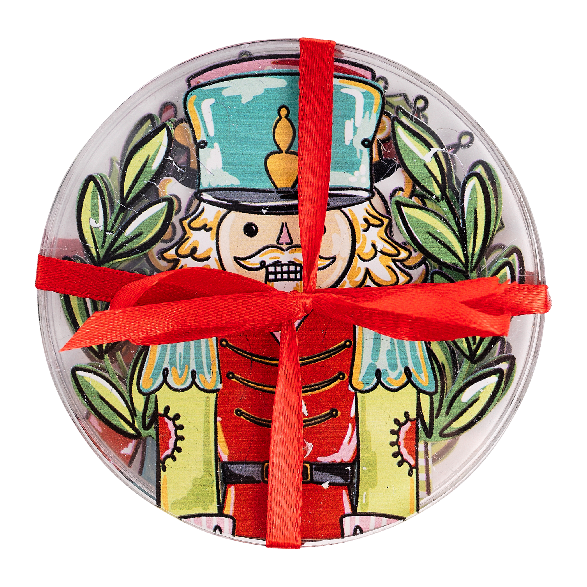 Holly Jolly Nutcracker Coaster