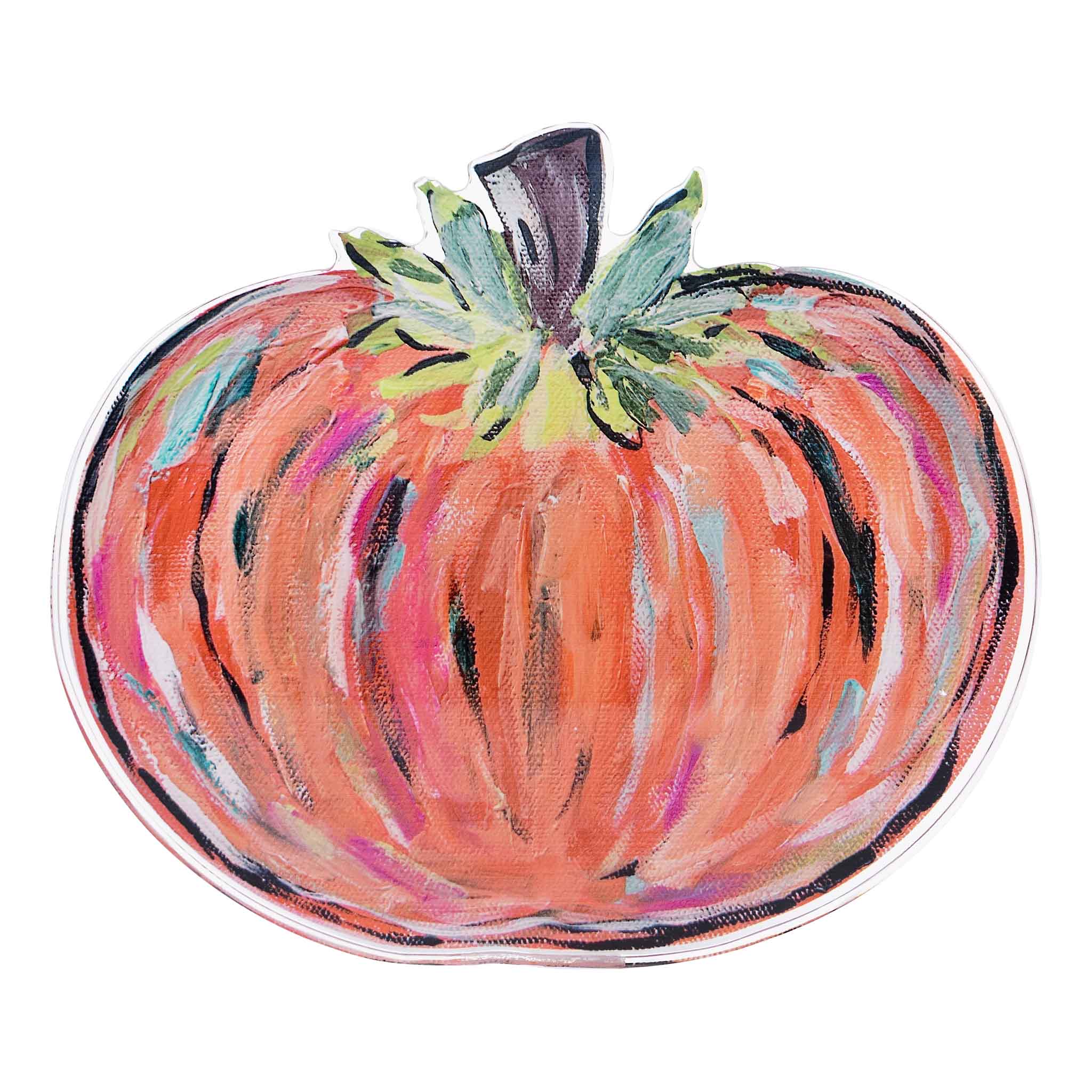 Fall Pumpkin Acrylic Decor