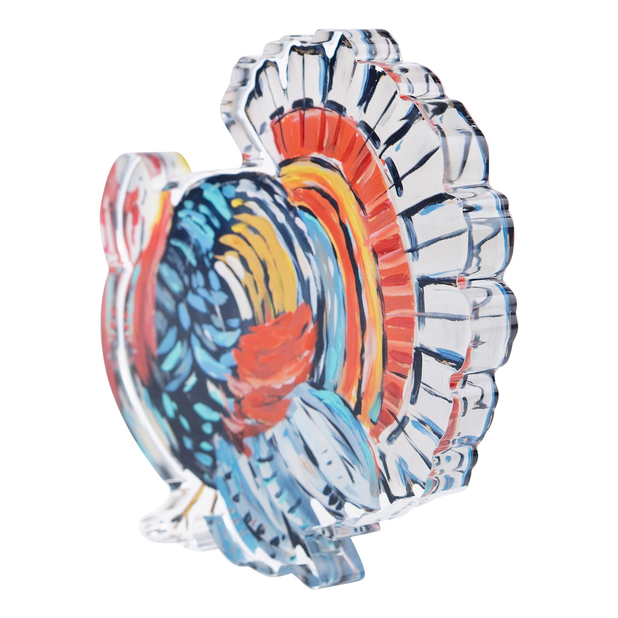 COLORFUL TURKEY ACRYLIC STAND