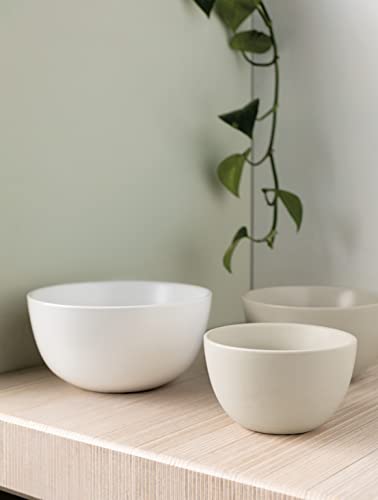 PREP BOWL SET MATTE WHITE