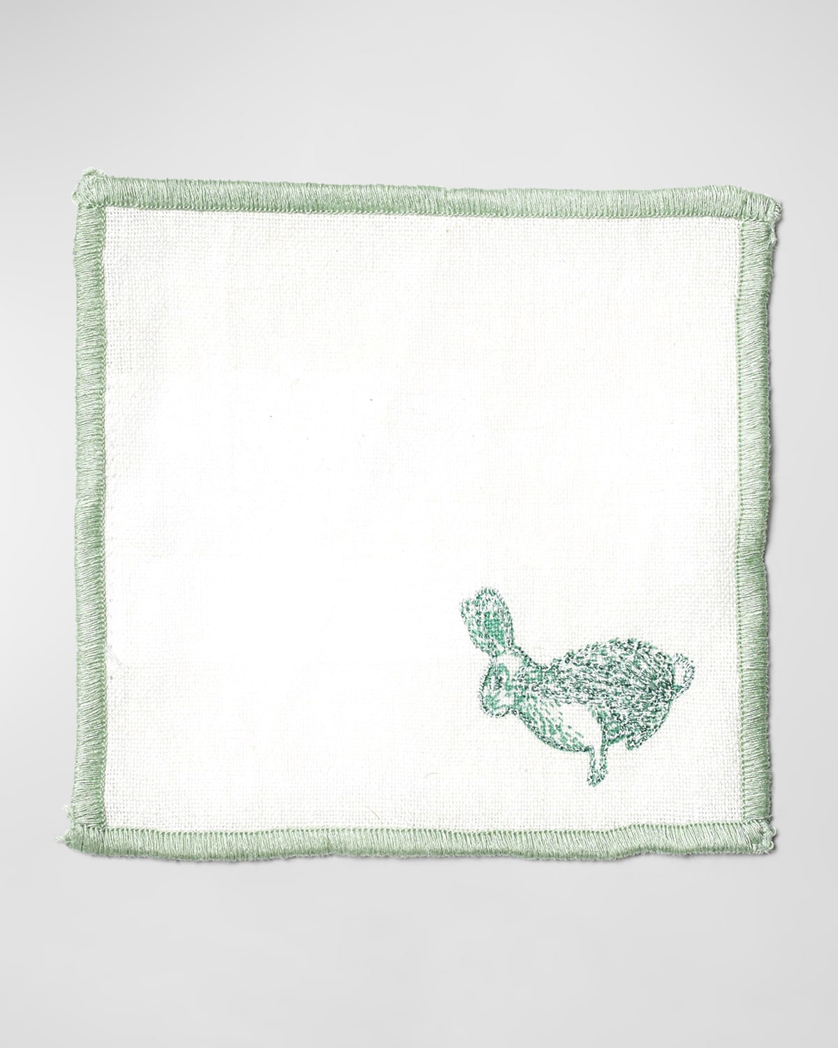 Rabbit Sage Cocktail Napkin (set of 4)
