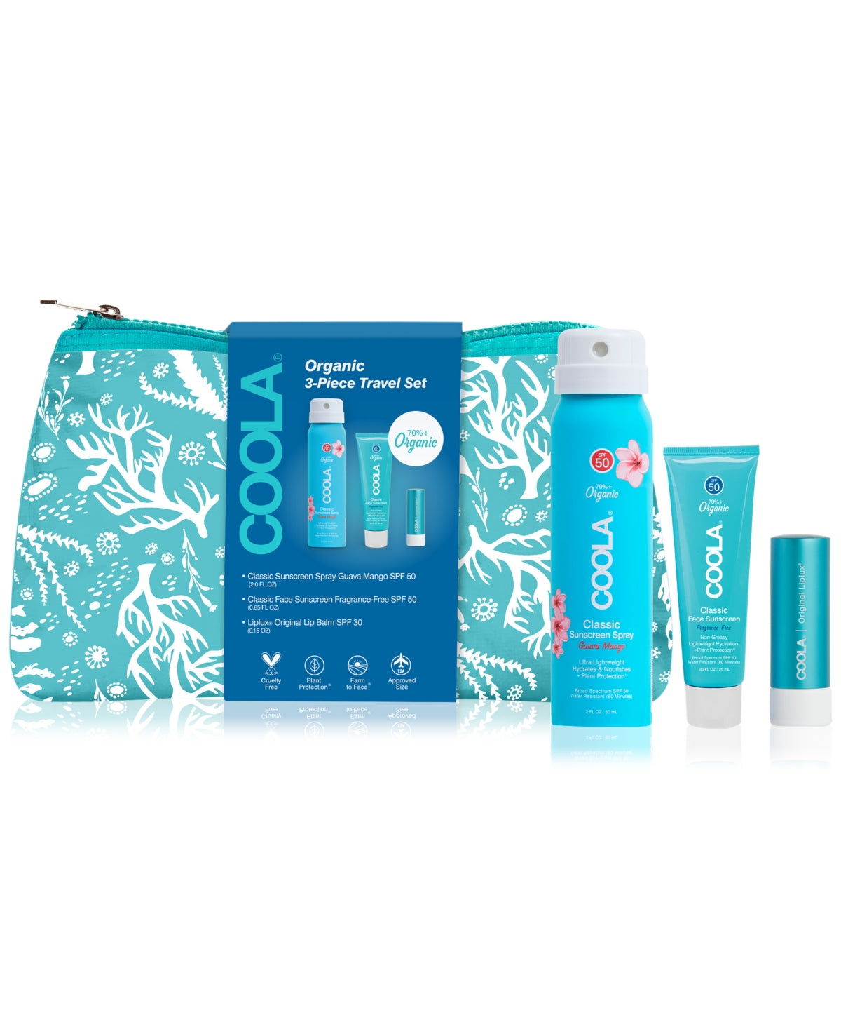COOLA CLASSIC 3-OIECE TRAVEL KIT